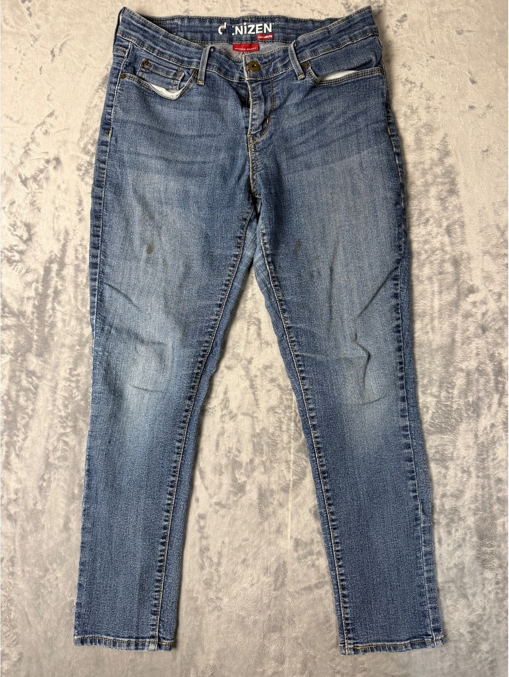 Denizen from Levis Women's Modern Skinny Jeans Size 8 S/C Blue Wash.